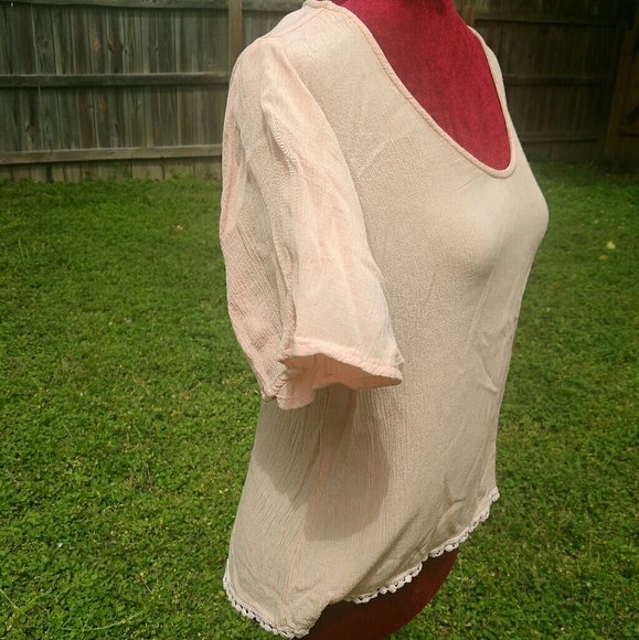 Freebird pink blouse - Picture 3 of 3